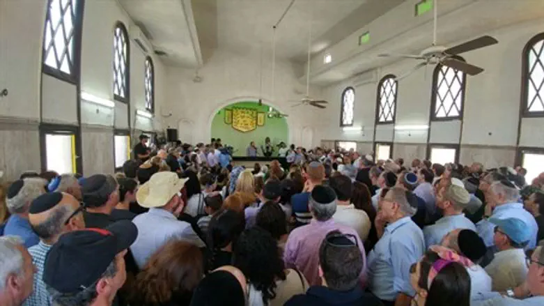 Motti Zisser's funeral