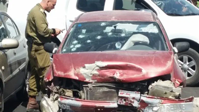 זירת הפיגוע