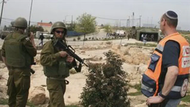 בת עין לאחר הפיגוע בו נרצח שלמה נתיב