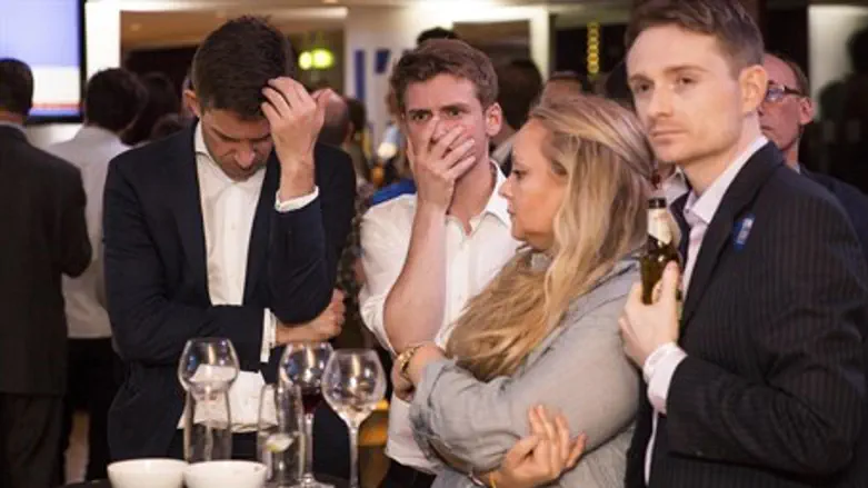 'Remain' supporters react to news of Brexit victory