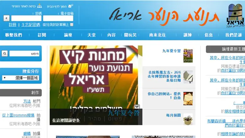 אתר אריאל בסינית