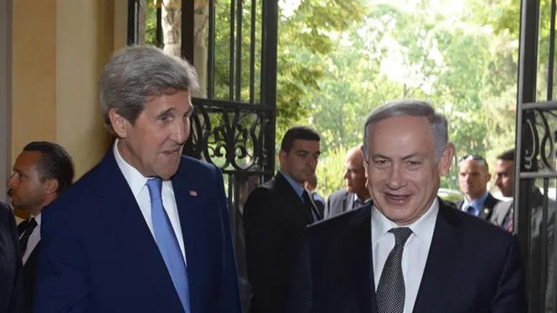 נתניהו וקרי ברומא