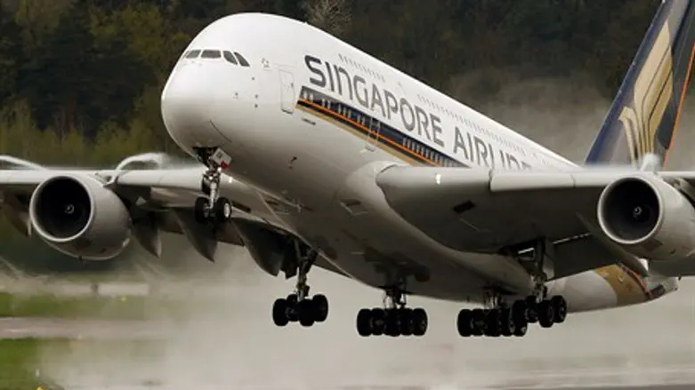 Singapore Airlines plane (file)