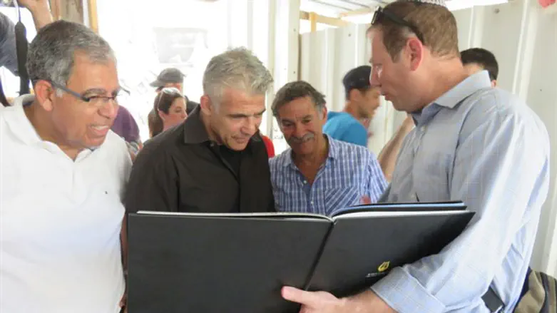 לפיד בעיר דוד