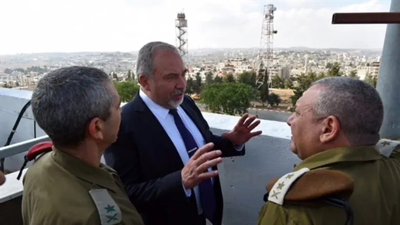 Авигдор Либерман и Гади Айзенкот