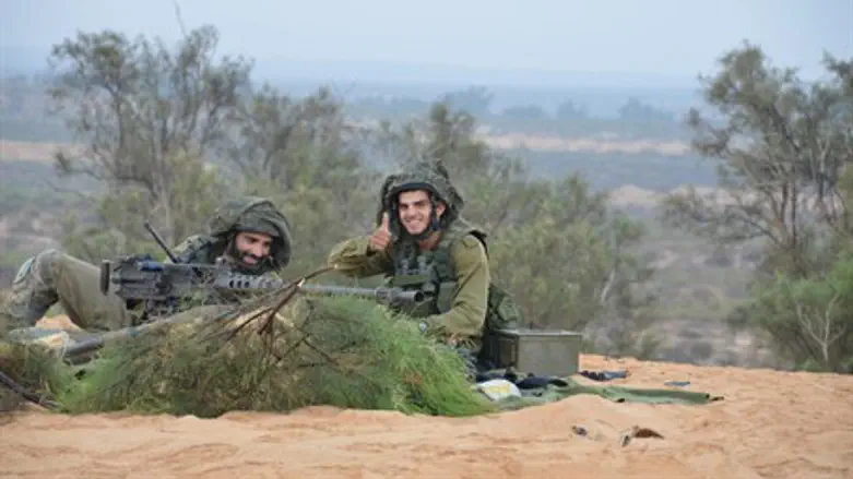 Haredi soldiers of the Netzach Unit