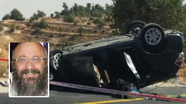 Место теракта, в результате которого погиб Михаэль Марк (הי"ד)