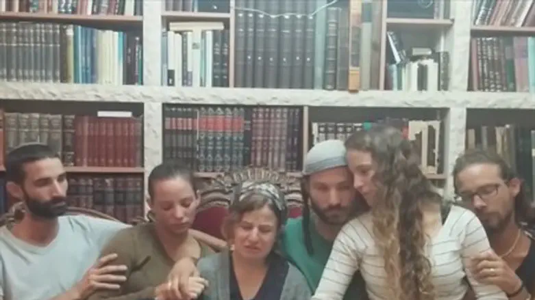 Дети погибшего Михаэля Марка (הי"ד)