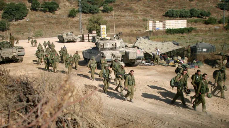 Израильские солдаты в Ливане. Иллюстрация