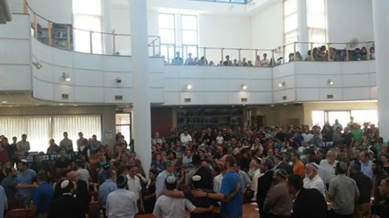 Похороны Михаэля Марка (הי"ד)