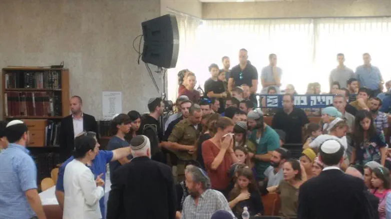 הלווית הרב מיכאל מרק הי"ד