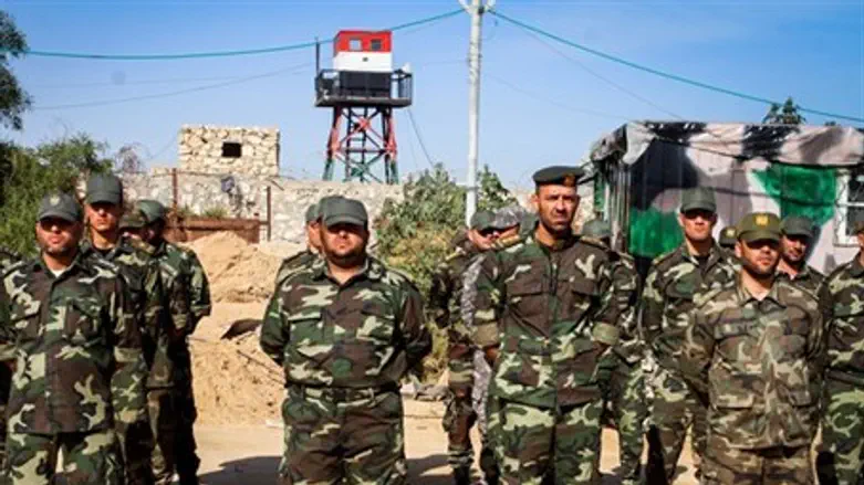 Боевики группировки ХАМАС. Иллюстрация