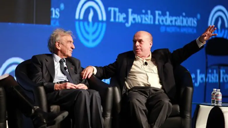 Elie Wiesel with Natan Sharansky
