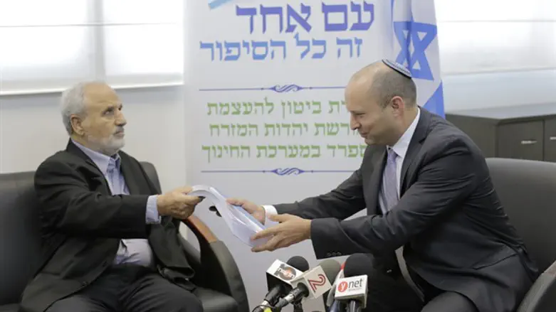 בנט מקבל את ההמלצות