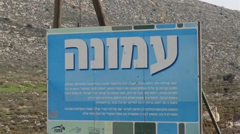 Въезд в поселение Амона. Иллюстрация