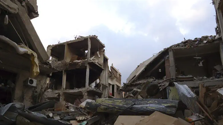 Destruction in Syria