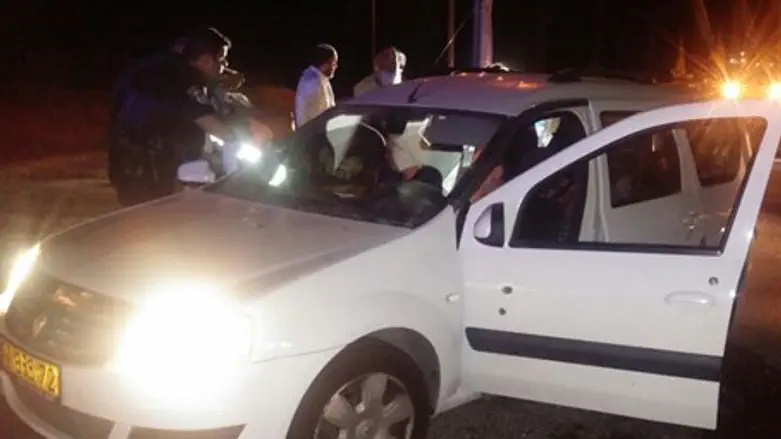 Место теракта возле поселка Ткоа