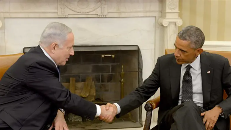 Netanyahu and Obama (archive)