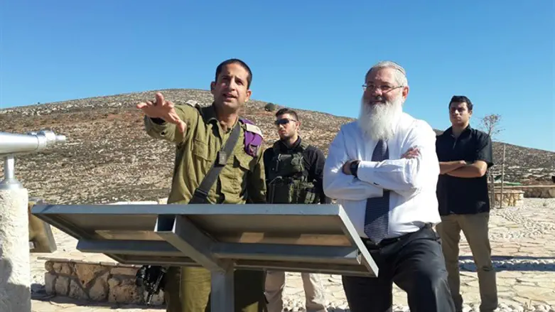 שמח שמצא פתרון. סגן שר הביטחון