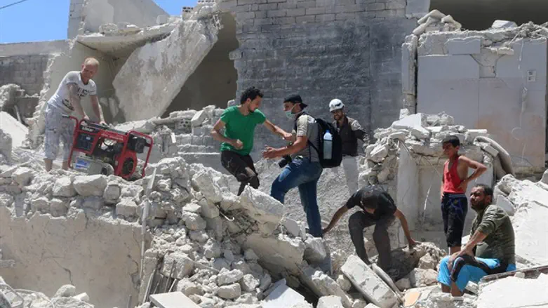 Bombing in Aleppo
