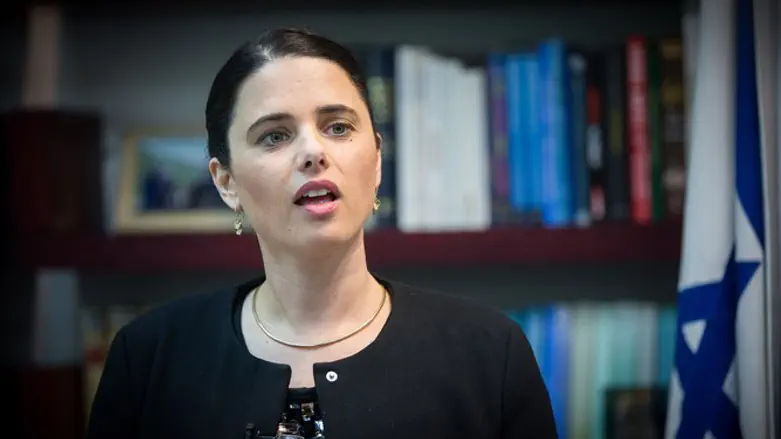 השרים פחדו. איילת שקד
