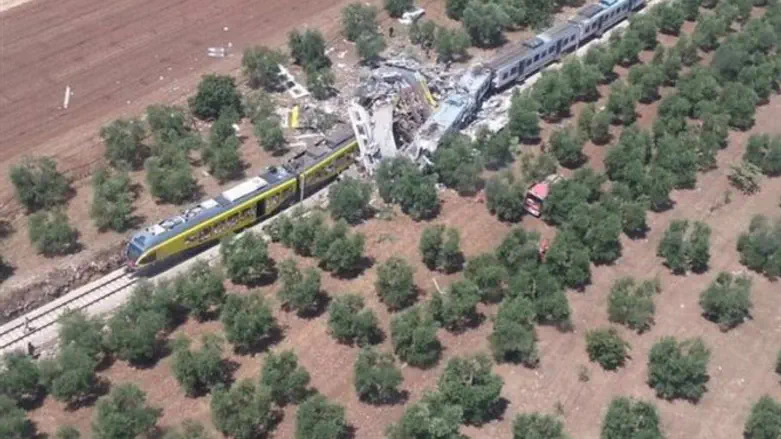 Head-on collision in Italy
