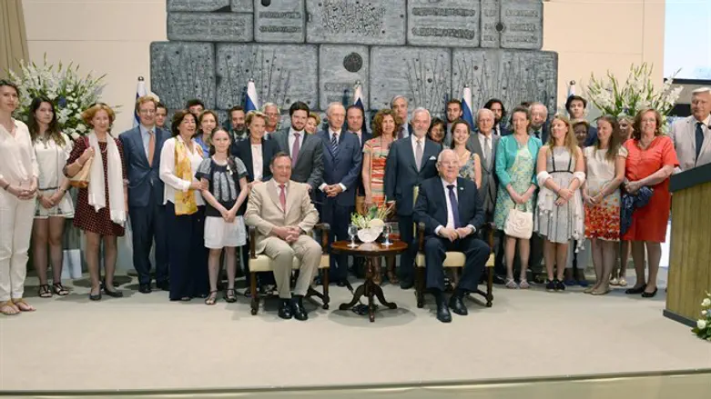 המפגש בבית הנשיא