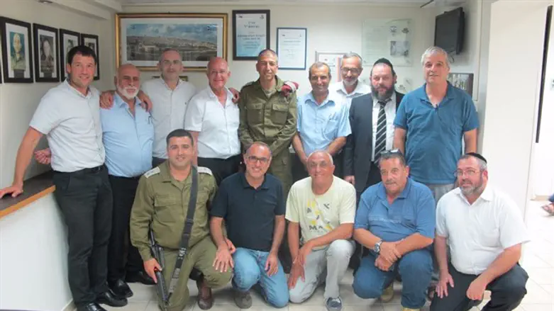 המפגש של ראשי מועצת יש"ע, היום