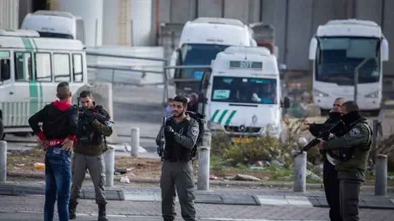 Пограничная полиция в Шуафате