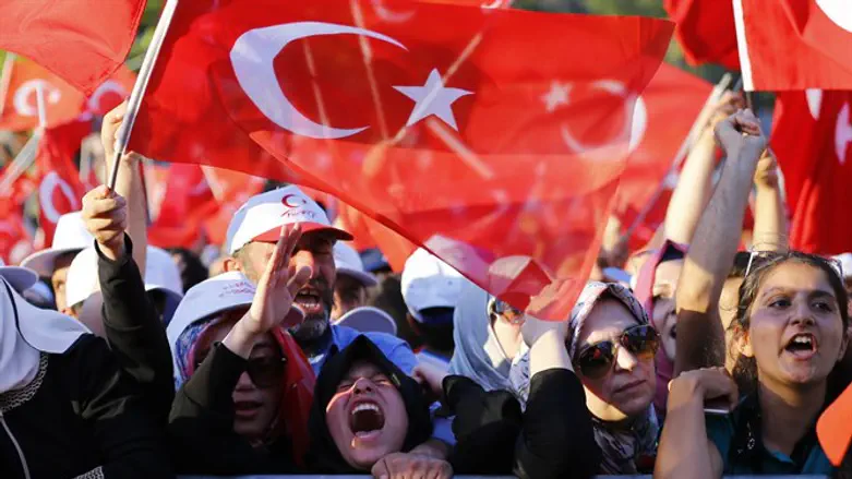 Turkish protestors