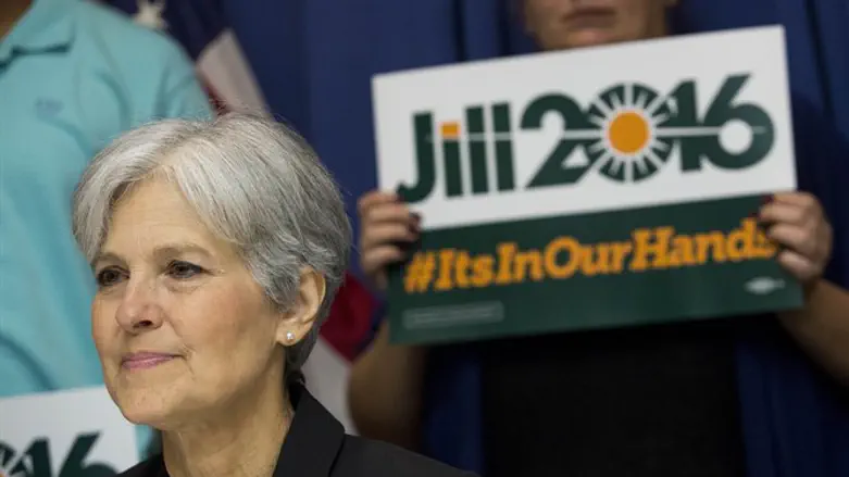 Green Party presidential candidate Jill Stein