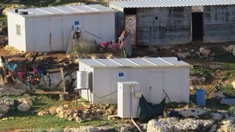 Illegal building in Area C