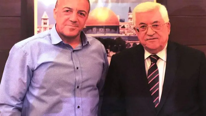 אבו מאזן וח''כ חסון