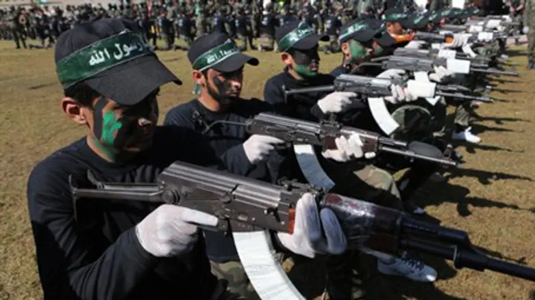 Террористы ХАМАСа (Иллюстрация)
