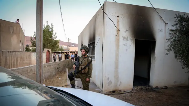 Site of Duma arson attack