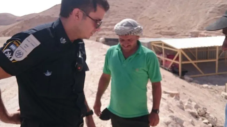 בנייה בלתי חוקית הבוקר