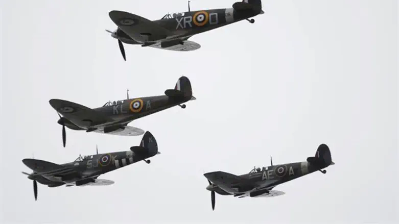 מטוסי ספיטפייר והוריקאן בשיחזור