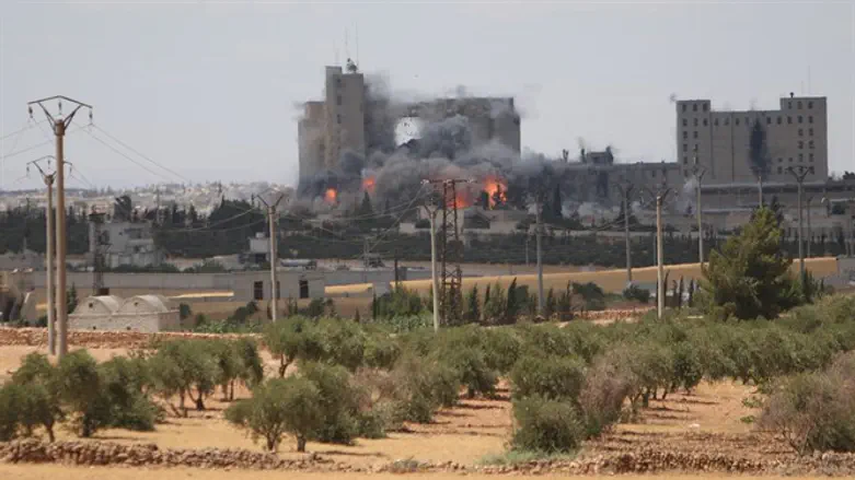 Coalition air strike (archive)