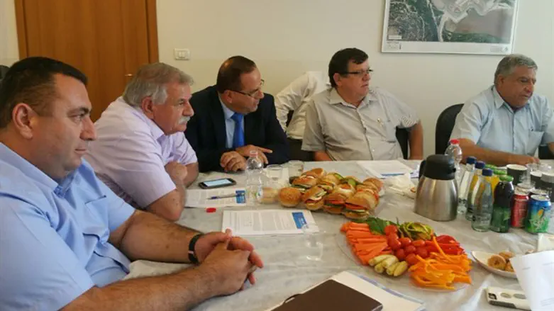 הישיבה הראשונה של מנהלת הדרוזים והצ'רקסים, היום