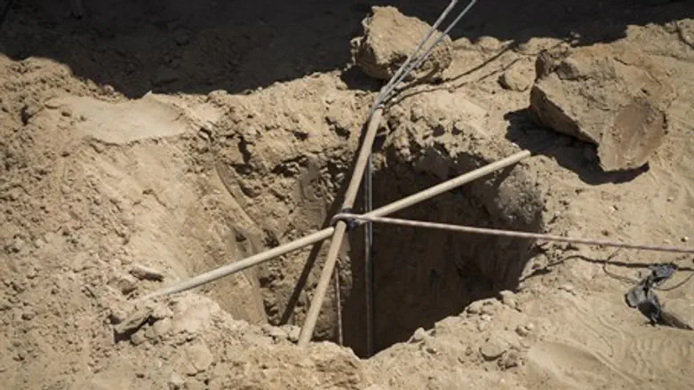 Туннель, прорытый из Газы. Иллюстрация