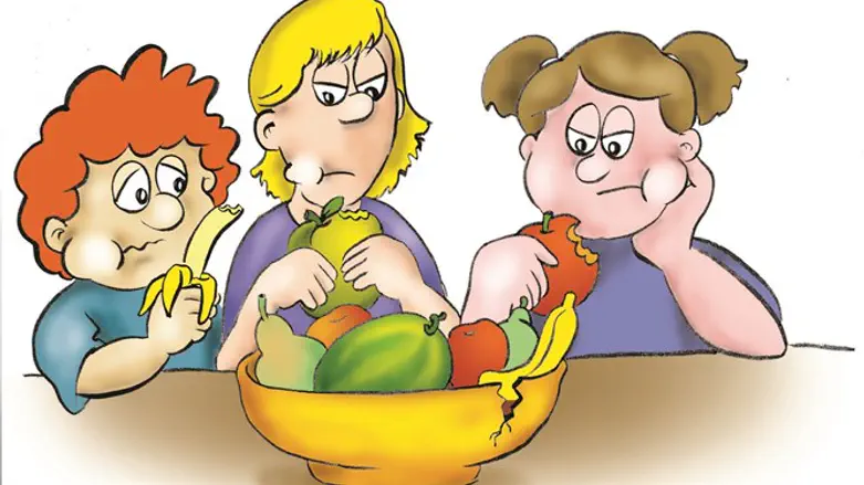 "מיום שחרב בית המקדש, ניטל טעם הפירות".