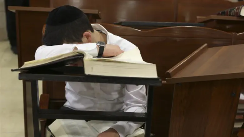 Haredi student. Illustrative.