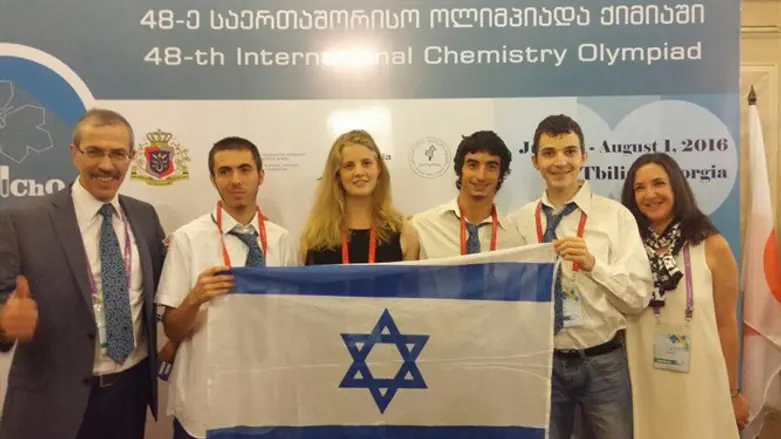 המשלחת לאולימפיאדה בכימיה