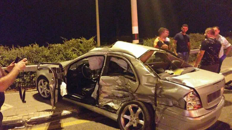 Site of the accident