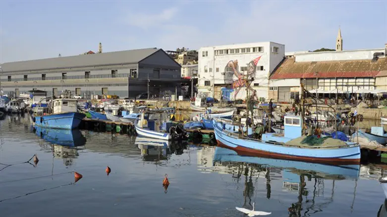 Порт Яффо (Иллюстрация)