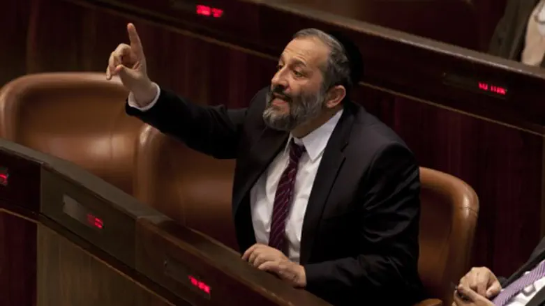 Shas Chairman Aryeh Deri