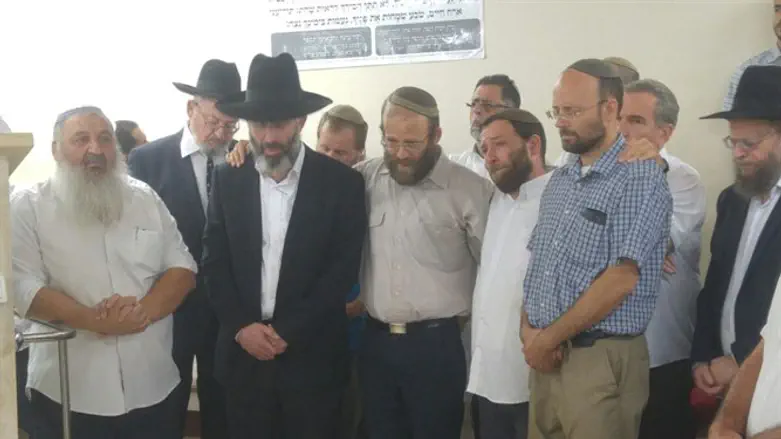 Похороны раввина Бен-Пази (זצ"ל)