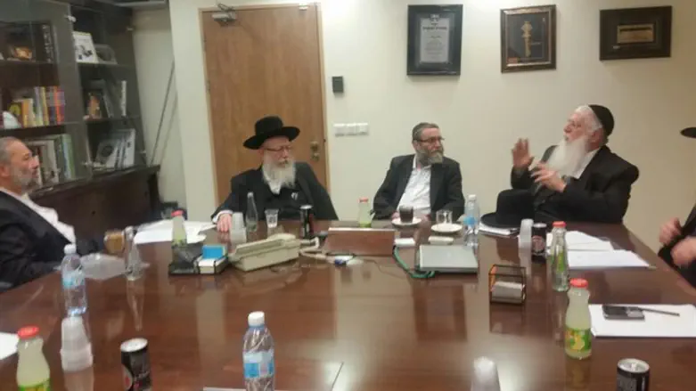 ראשי הסיעות החרדיות