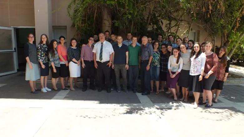 Bar Ilan University science students