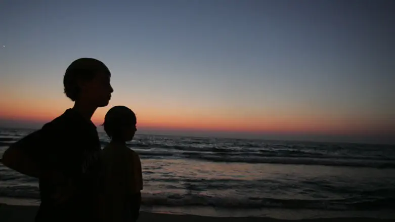 "הקריאה 'הביתה' מעניקה לאנשים תקווה וחזון". חוף הים של גוש קטיף